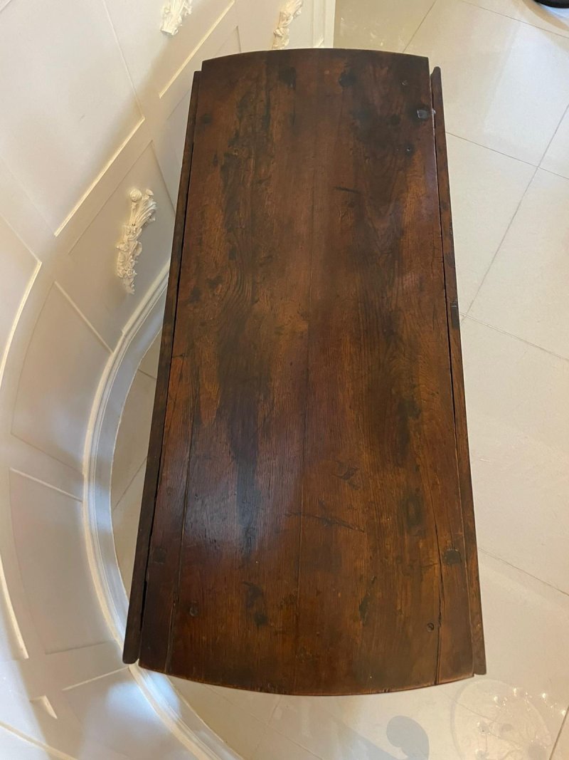 Antique 17th Century Oak Gateleg Table - Image 7